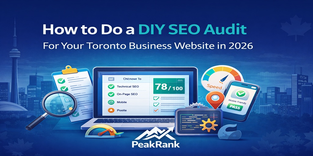 How to Do a DIY SEO Audit for Your Toronto Business Website in 2026