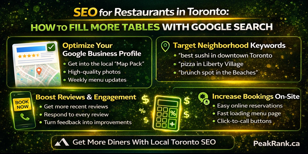 SEO for Restaurants in Toronto