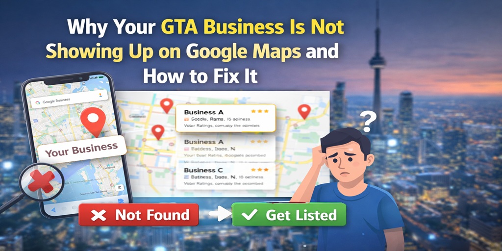 Why GTA Business Not Showing on Google Maps