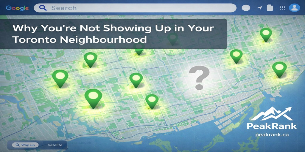 Why You are Not Showing Up in Your Toronto Neighbourhood