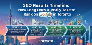 SEO Results Timeline How Long Does It Really Take to Rank on Google in Toronto